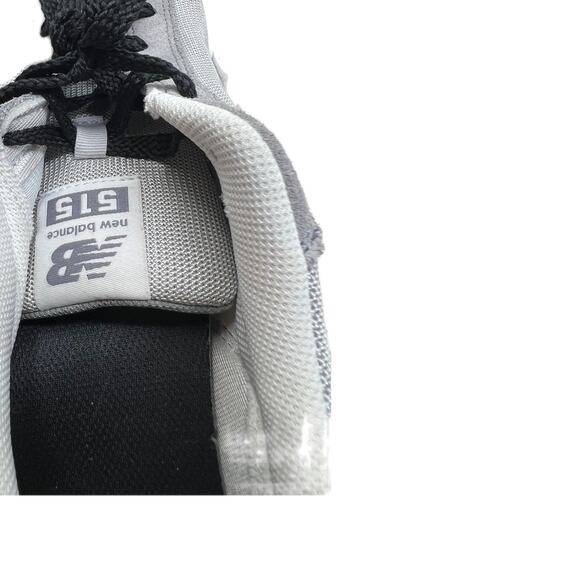 New Balance Classics 515 Artic Grey/White Mesh & Suede Shoes - Picture 7 of 8